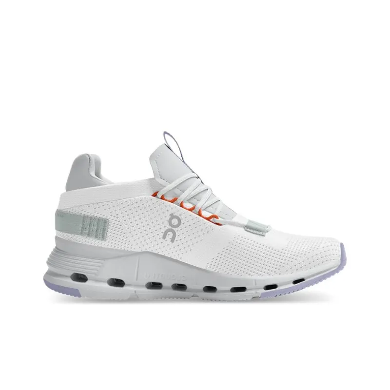On Running Cloudnova White Glacier Grey Lavender Women's-1