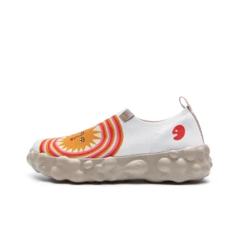 U.IN Painted Travel Shoes Sunflower Artist Collaboration Collection Low-Top Casual Shoes Women's
