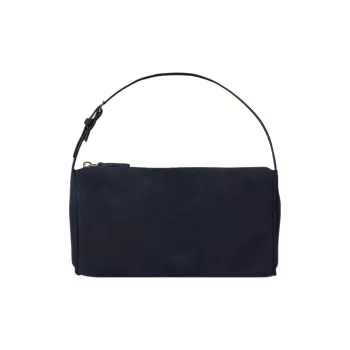 THE ROW 90's Suede Handbag Regular Women's Dark Navy Blue