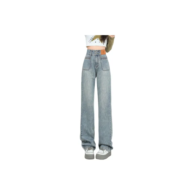 Weixi Jeans Women's Vintage Green-5