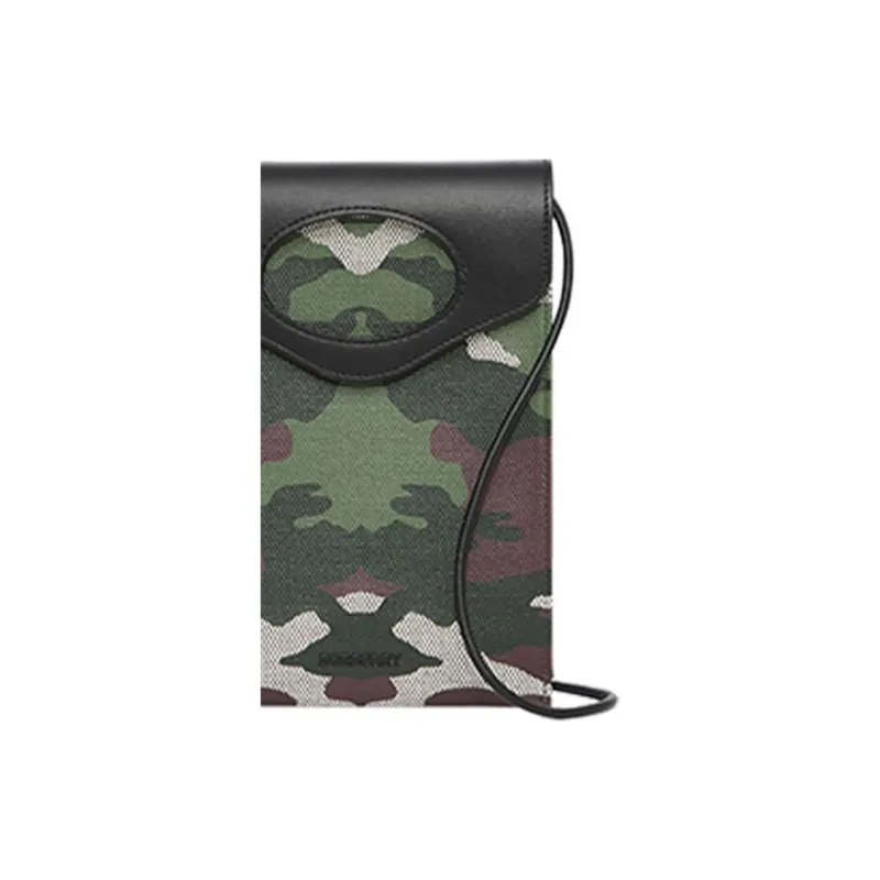 Burberry Pocket Bag Canvas Protective Case Canvas Bag Cell Phone Pouch Men's Camouflage-2