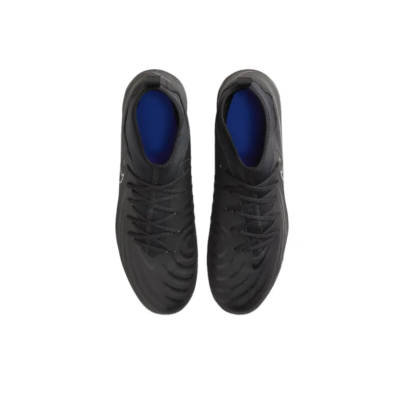 Nike Phantom Luna 2 TF Turf Artificial Ground Anti Slip Wear Resistant Soccer Shoes Unisex Black-2