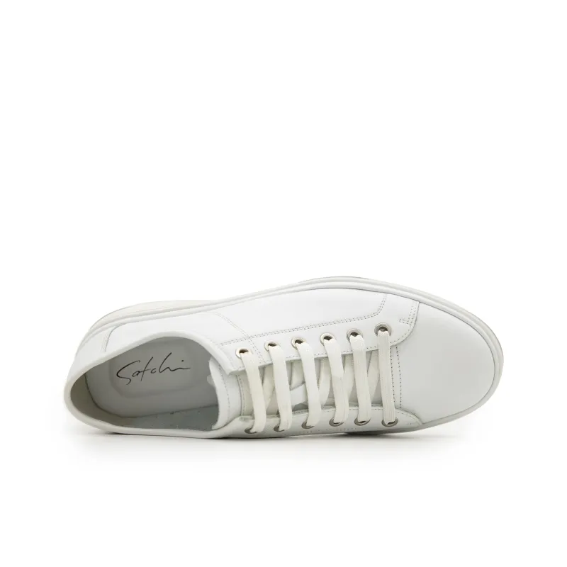 Satchi Skateboard Shoes Men's White-3