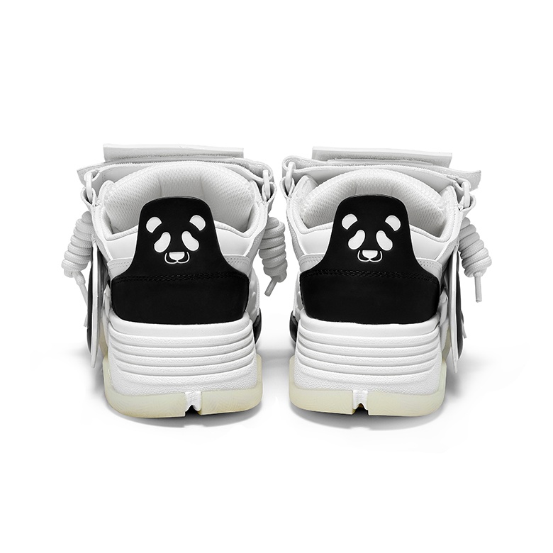 CN Skate Black White Anti-Slip and Wear-Resistant