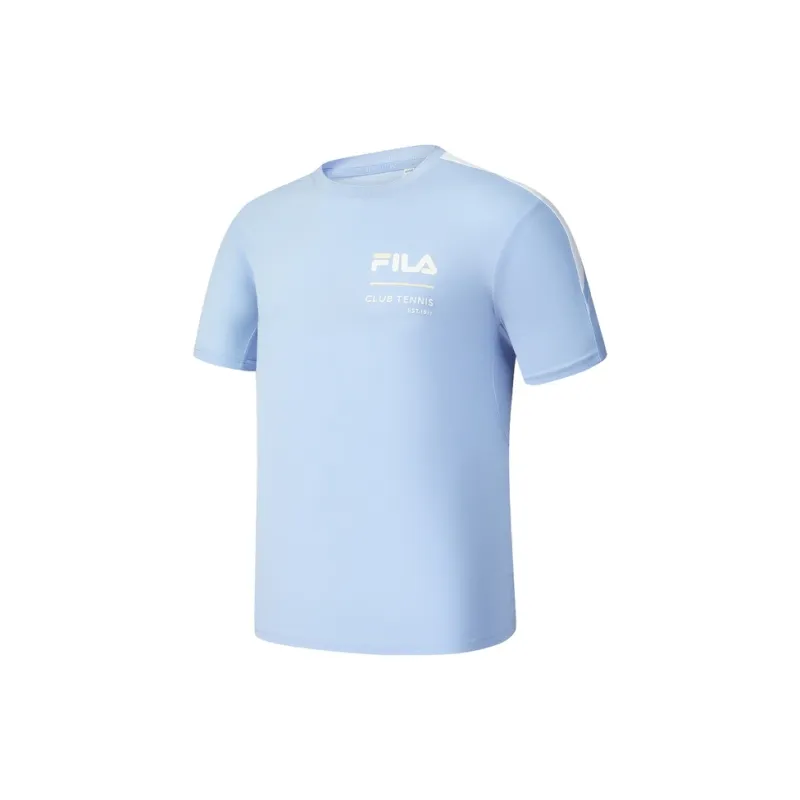 FILA T Shirts Men Bell Blue-1