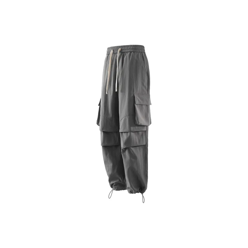 ELNHEN Cargo Pants Unisex Purple-10