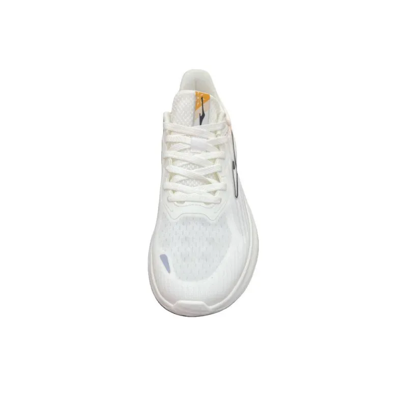 Erke Cushioning Breathable Lightweight Low Top Running Shoes Men's White Black-2