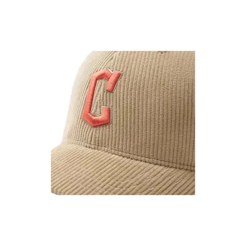 MLB KIDS Cotton Elastane Blend Baseball Caps Kids' Light Sandy Brown-1