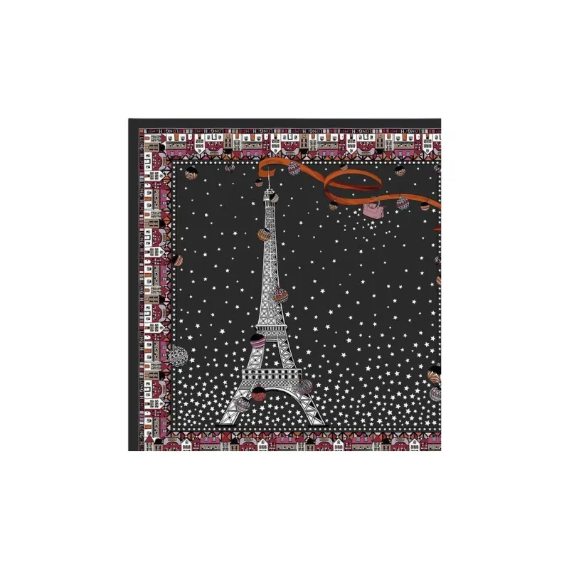 LONGCHAMP Le Pliage In Paris Silk Scarf-2