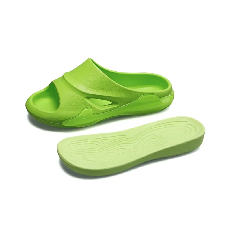 CAOT Jelly Drag Series Slide Slippers Unisex Green-1