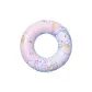 022 Pink[Round Swim Ring]Suitable for Up to 140 Lbs