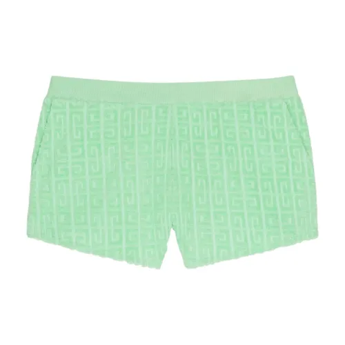 Givenchy Casual Shorts Women's Aqua Green