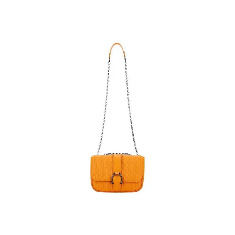 LONGCHAMP Amazone Sheepskin Crossbody Bag Shoulder Bag Women's Orange-1