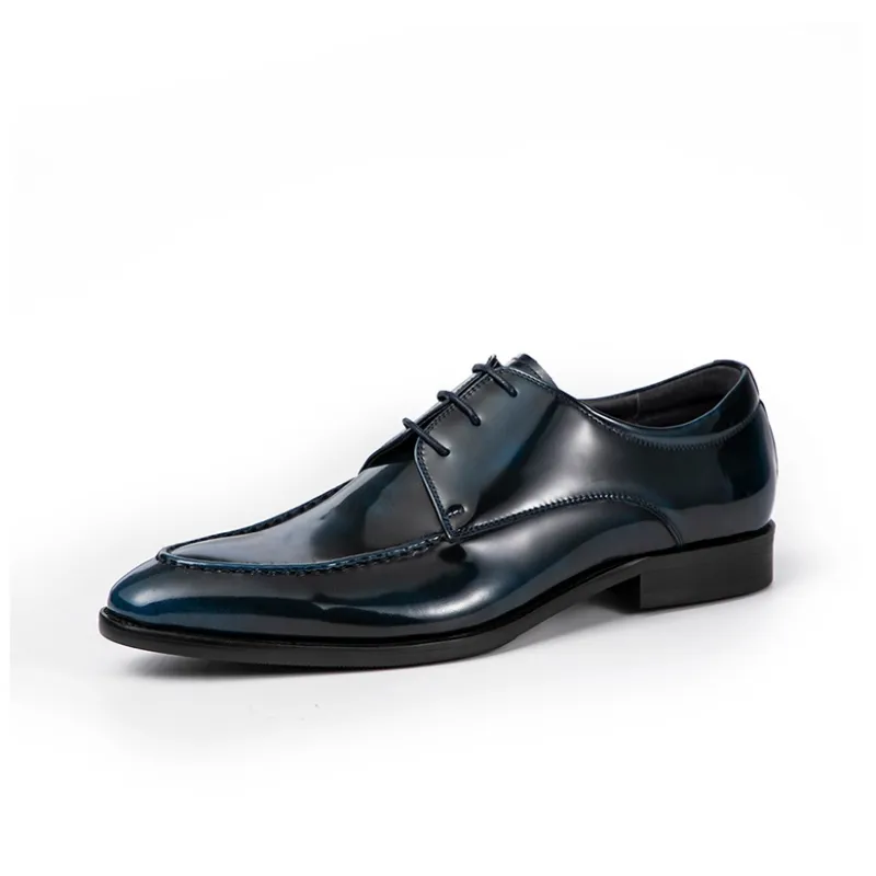ASTON M.JAZZ Dress Shoes Men Low Top Black/Blue/Burgundy-12