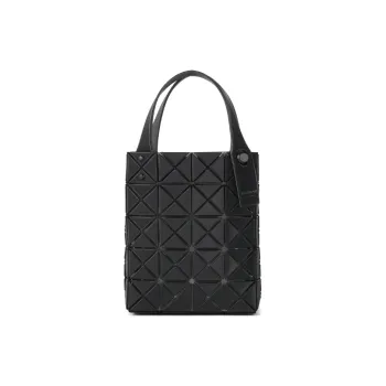 ISSEY MIYAKE PVC Handbag Women's Black