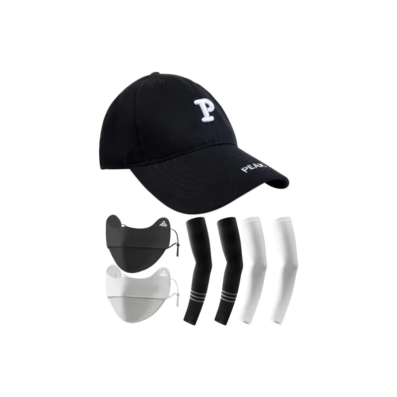 PEAK Cotton Baseball Caps Unisex Multicolor-0