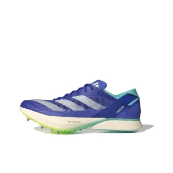 Adidas Adizero Avanti Anti Slip Wear Resistant Low Top Running Shoes Women's Blue Silver