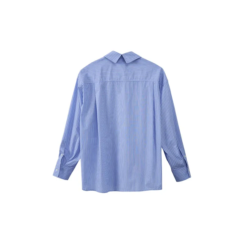 Y.Y.V Shirts Women's Blue-1