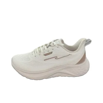 Erke Durable Breathable Low-Top Running Shoes Women's White Pink