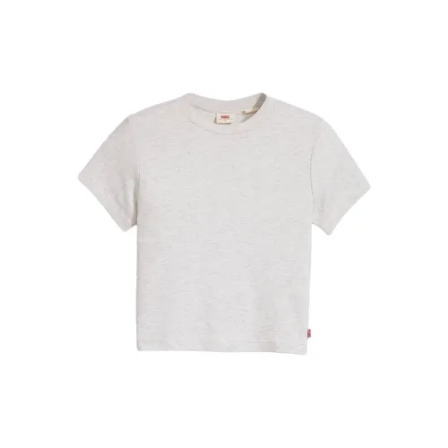 Levis T-Shirts Women's Gray