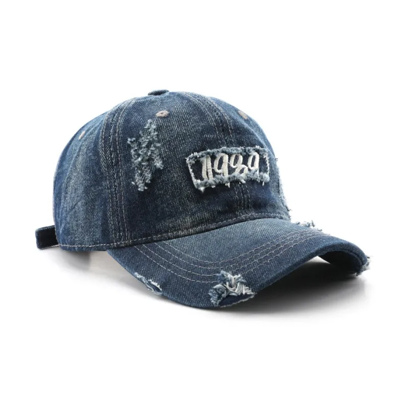 Yamaichi Maru Washable Denim Baseball Caps Unisex-2