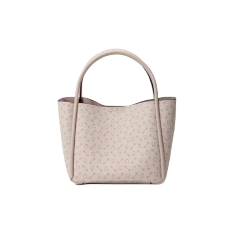 Why Artificial Leather Bucket Bag, Crossbody Handbag, Shoulder Bag Medium Size Women's Milk Tea/Apricot-9