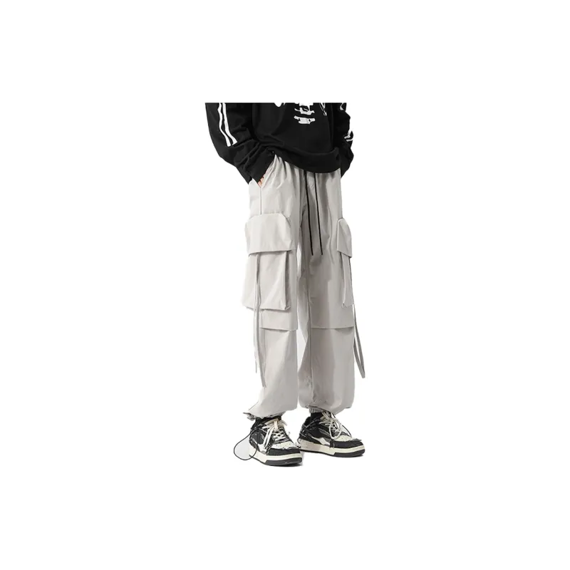 PAINT STAIN Casual Pants Unisex Green-15