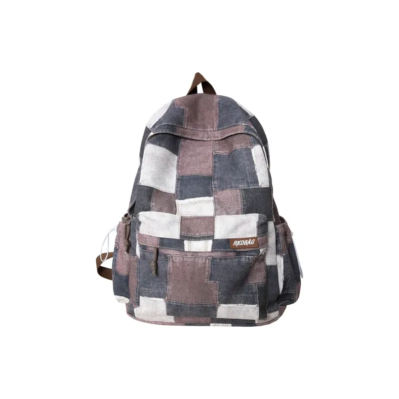 Moonshine Canvas Student Backpack Travel Bag Laptop Bag-2