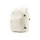 Ecru[with Wet-Dry Separation Pocket+Independent Shoe Compartment]