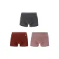 Dark Gray+Brick Red+Light Coffee (3 Pack)