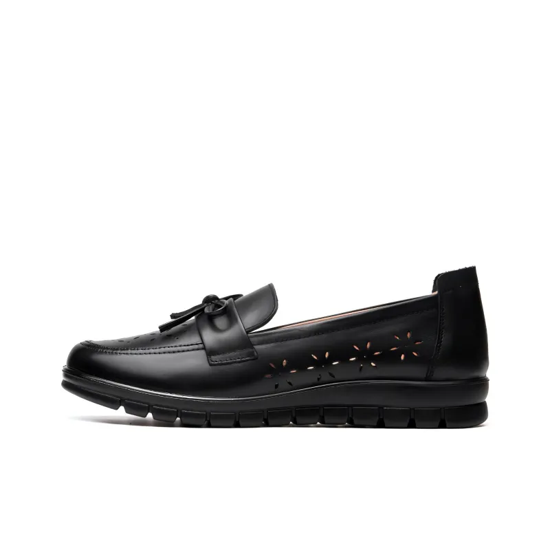 AOKANG Loafers Women's Black-3