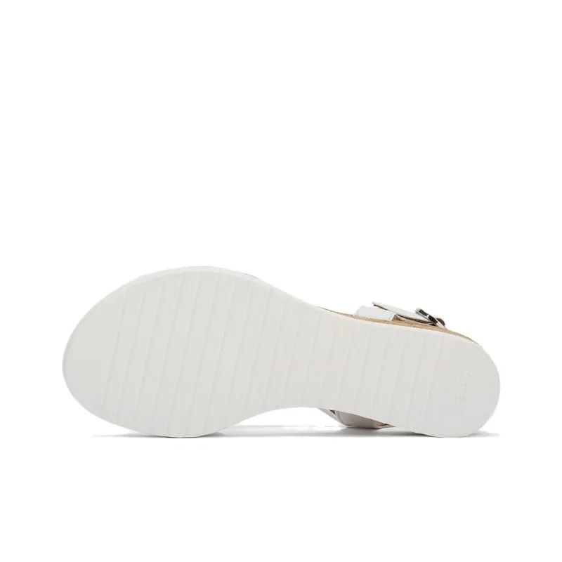 Gabor Strap Sandals 4.5cm Women's White-4