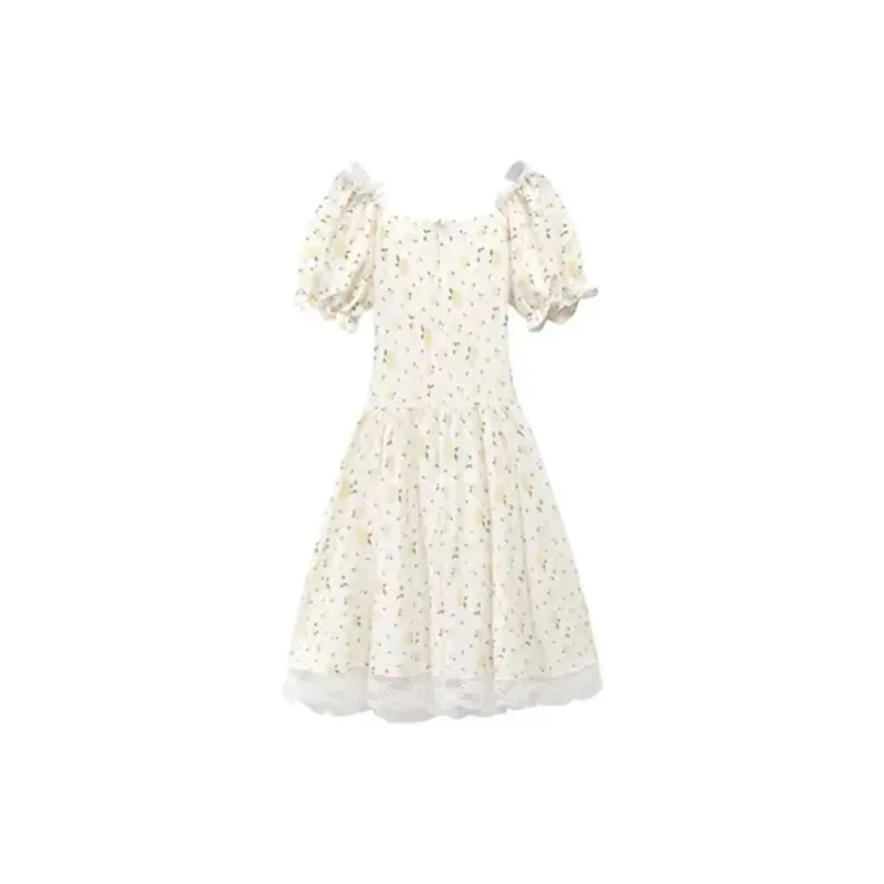JOSR Short Sleeved Dresses Women's Floral-1