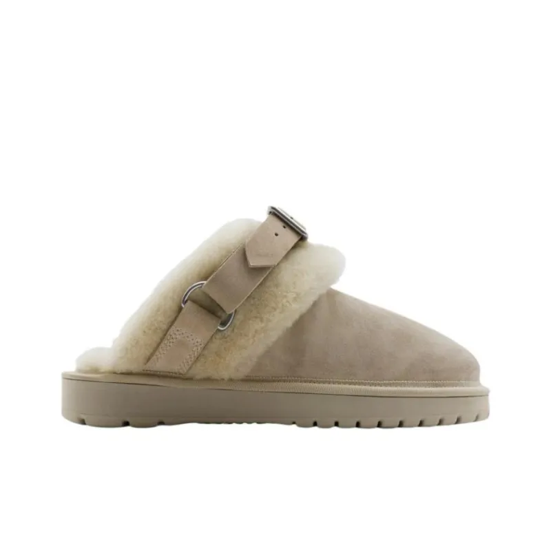 Burberry Wrap toe Slippers Women's Light Brown-1