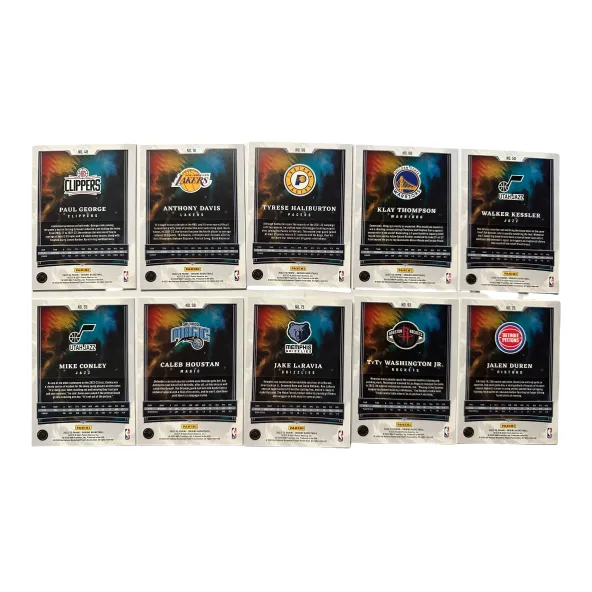 PANINI Paul George Anthony Davis Tyrese Haliburton Etc. 22 23 Origins Player Card Product Access Sports Cards 10 Pcs-1