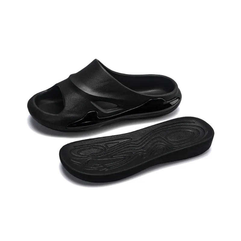 CAOT Jelly Drag Series Slide Slippers Men's Black-1