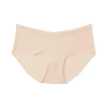 Victoria's Secret PINK NO SHOW HIPHUGGER PANTY / Marzipan Underpants Women's 1 Pack Skin