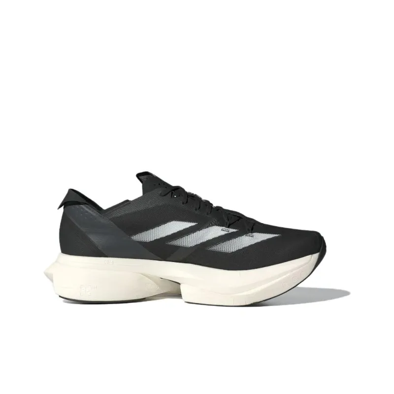 Adidas Adizero Adios Pro 3 Anti Slip Wear Resistant Low Top Running Shoes Men's Black Silver-1