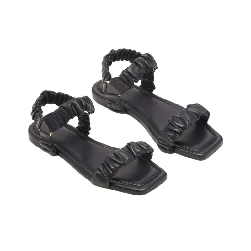 Ulla Johnson Isabella Strap Sandals Women's Black-3