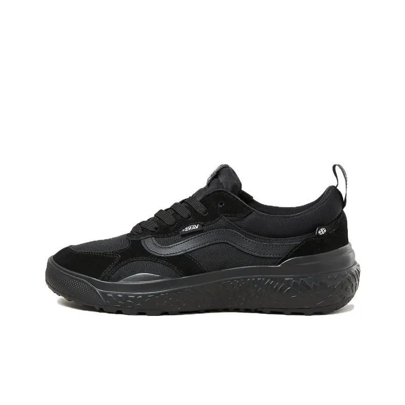 Vans UltraRange Running Shoes Unisex Low top Black POIZON