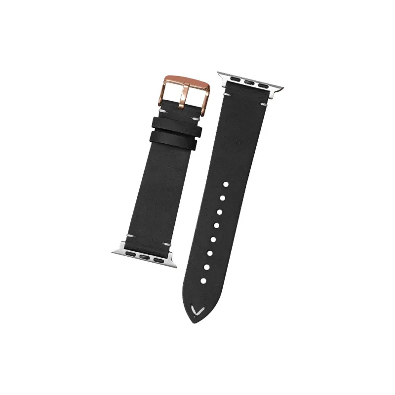 FUDIEN Apple Compatibility Watch Band Cowhide Leather Material-12