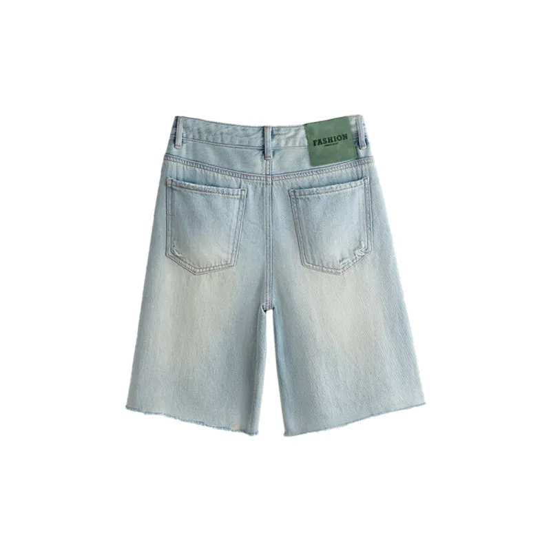 Cypress House Denim Shorts Women's Light Blue-1