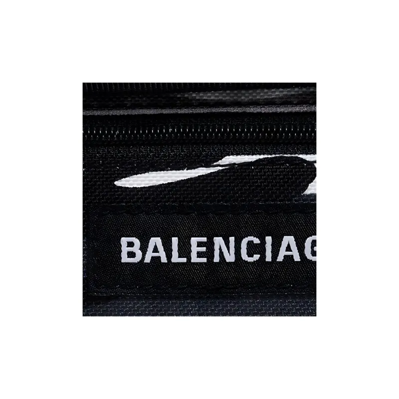Balenciaga Fabric Shoulder Bag Men's Brown-2