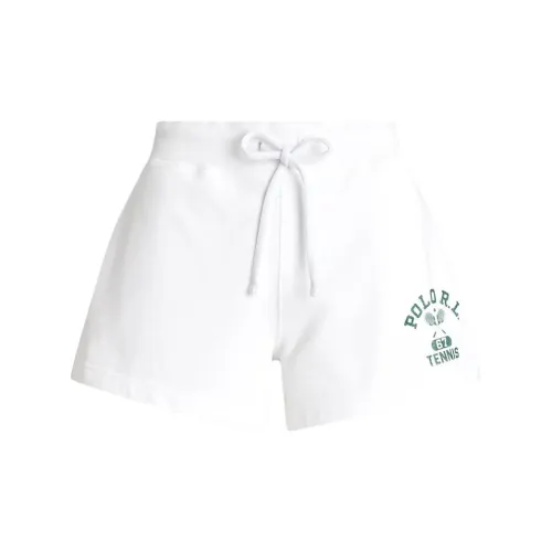 Polo Ralph Lauren Wimbledon Tennis Open Collection SS24 Casual Shorts Women's Porcelain White