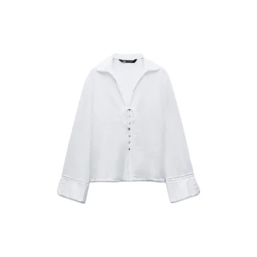 ZARA Shirts Women's White