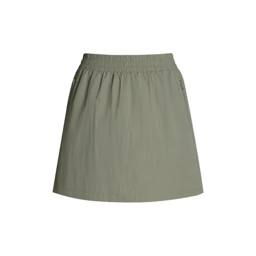 THE SEA LIFE Casual Short Skirts Women's Mint Green