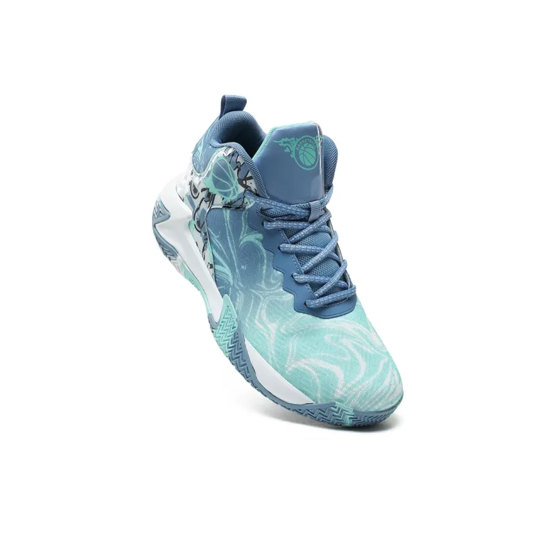 MUSNODO Shock Absorbers Slip Resistant, Abrasion Resistant, Breathable Mid Top Basketball Shoes Men's-18