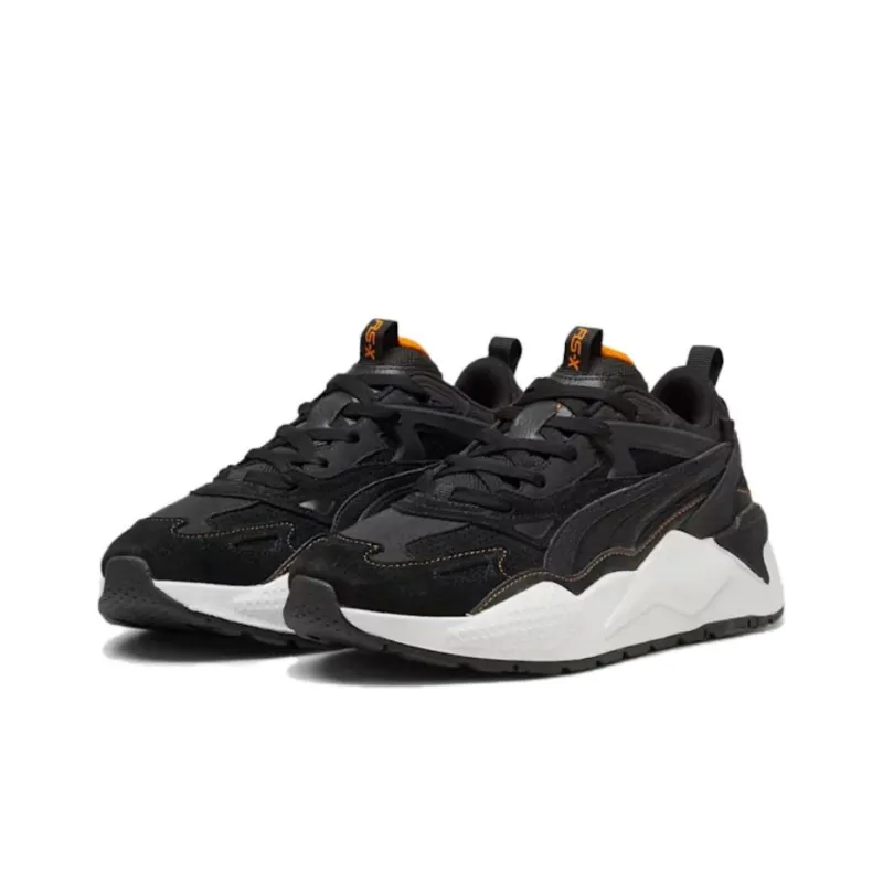 PUMA RS X Anti Slip Wear Resistant Low Top Casual Shoes Unisex Black-2