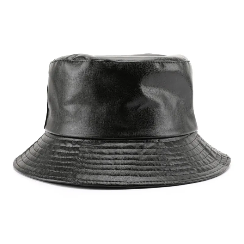 Yamaichi Maru Leather Bucket Hats Unisex-1