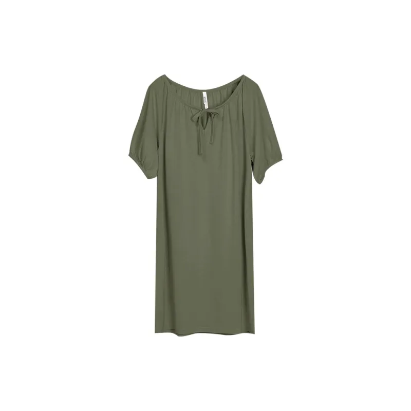 Red Beans At Home Nightgown Women's-0